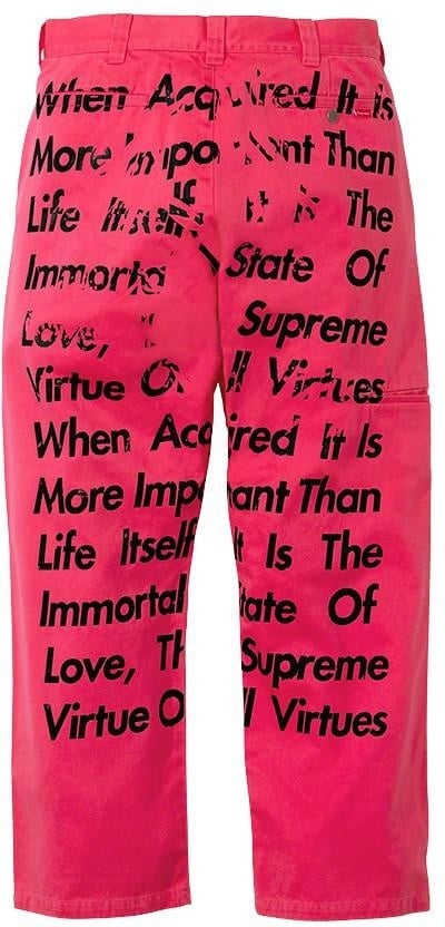Supreme®/JUNYA WATANABE COMME des GARÇONS MAN Printed Work Pant view 7